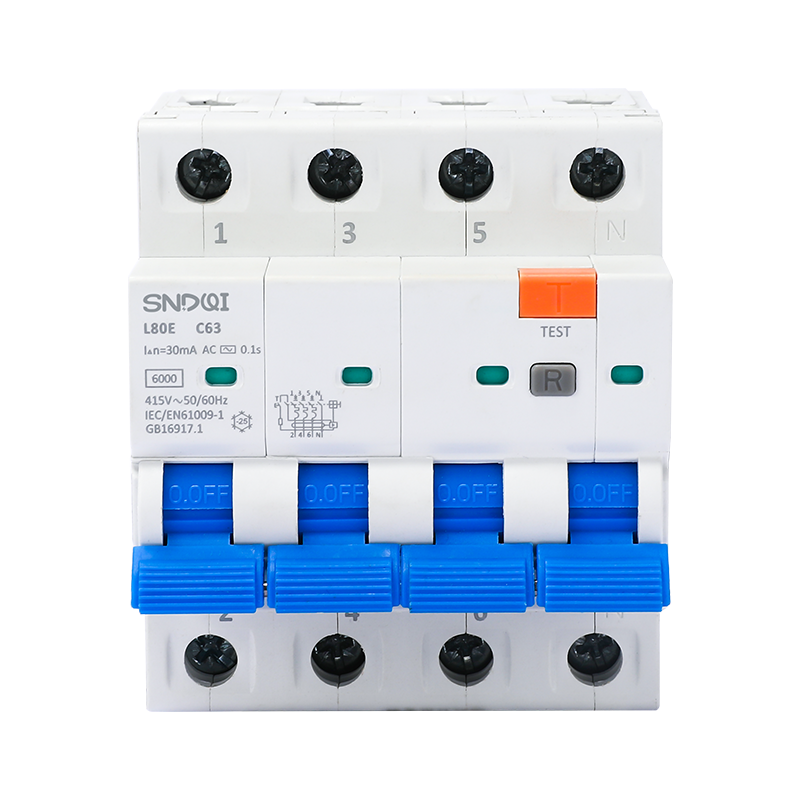 L80-Type B leakage circuit breaker 4P