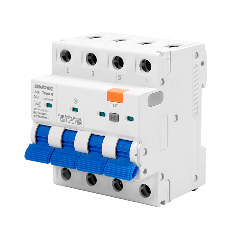 L80-Type B leakage circuit breaker 4P